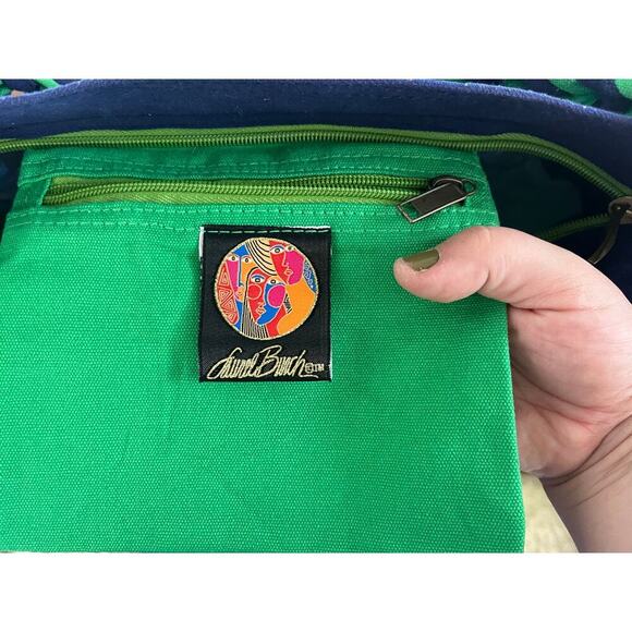 NWT Laurel Burch Blue Green Dog y2k - Picture 10 of 12